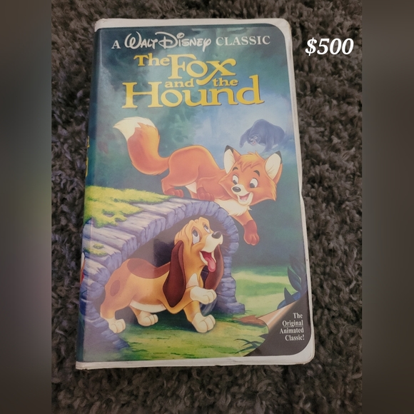 Media | Collectible Black Diamond Original Vintage Vhs The Fox And The ...